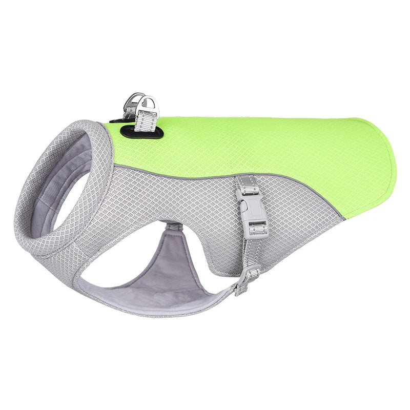 Summer Dog Cooling Vest - Breathable Mesh Pet Cooling Jacket