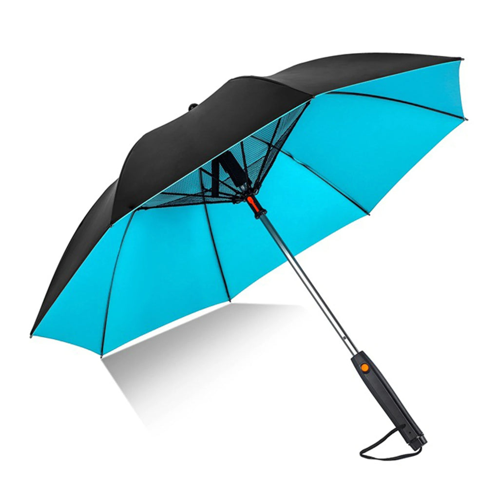 Portable Umbrella with Fan & Misting - Cooling Sun Shade