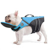 Adjustable dog life jacket for water safety