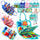 Montessori busy book for toddler sensory learning