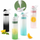 2-in-1 spray mist sports water bottle