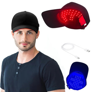 Hair Growth Red Light Cap - LED Therapy for Scalp & Hair