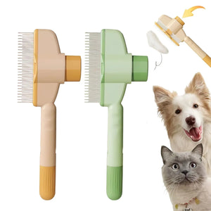 Dense teeth pet flea and hair grooming comb