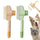 Dense teeth pet flea and hair grooming comb