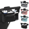 Universal baby stroller organizer with non-slip strap