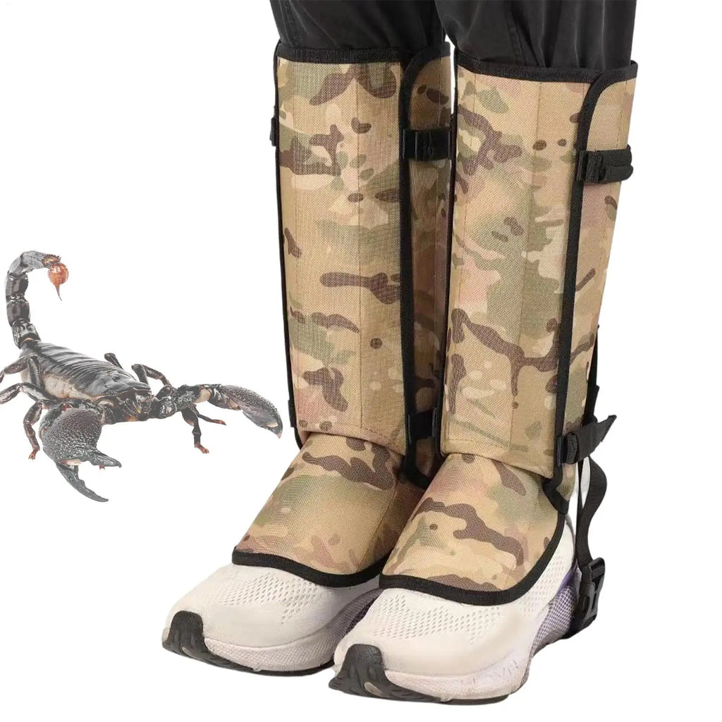 Waterproof Snake Gaiters - Leg Protection for Outdoor Trails