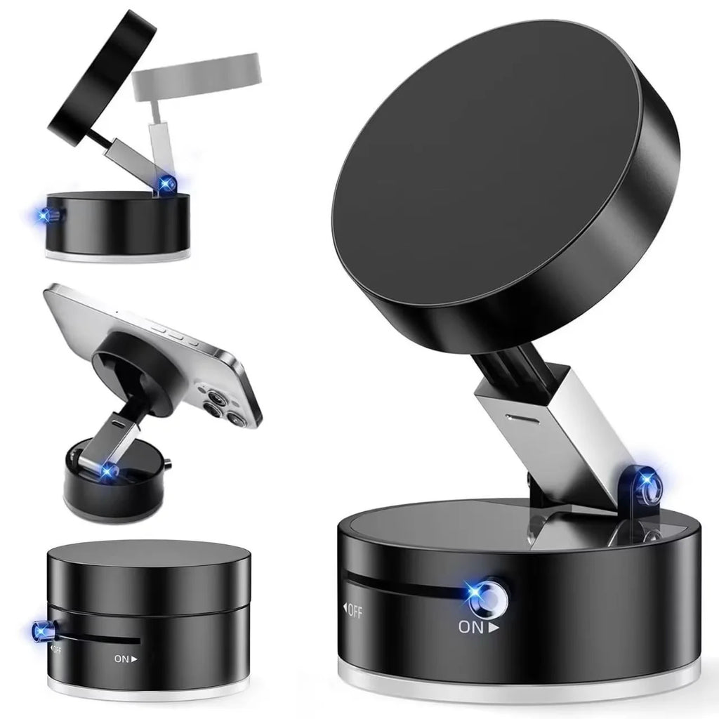 Foldable phone suction holder for car and desk
