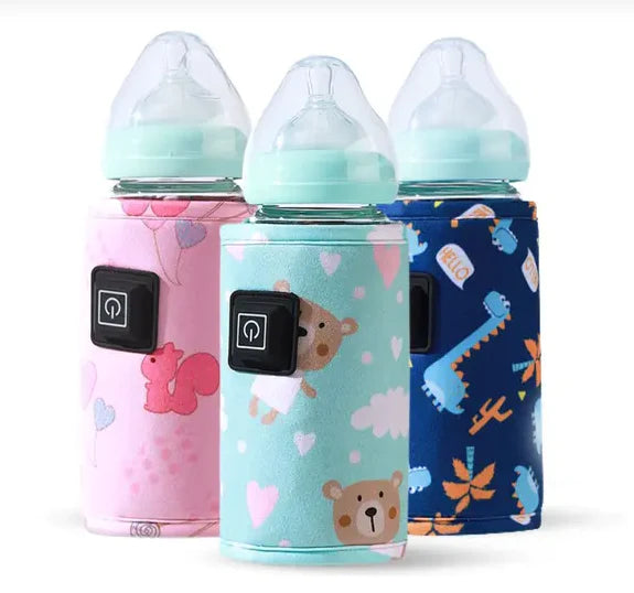 Portable baby bottle warmer for travel
