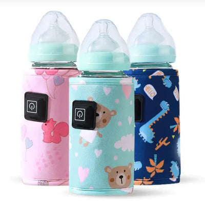 Portable baby bottle warmer for travel