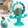 Interactive pet feeding wheel toy for mental stimulation