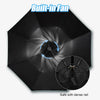 Portable Umbrella with Fan & Misting - Cooling Sun Shade