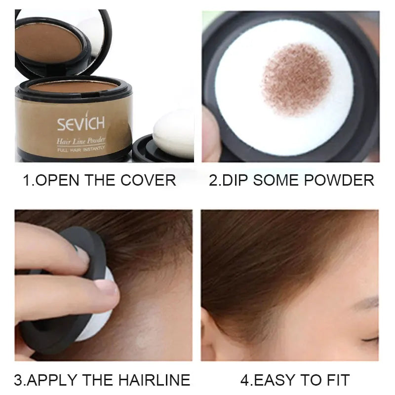 Hairline Powder - Instant Root Touch Up & Thinning Hair Concealer
