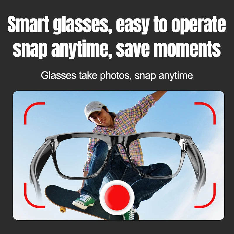 AI Smart Glasses - Wearable HD Display Tech Eyewear