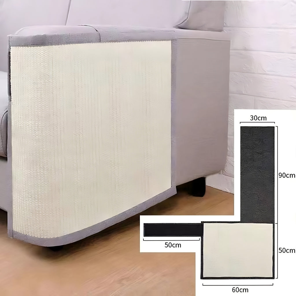 Cat Scratch Sofa Protector - Natural Sisal Furniture Guard