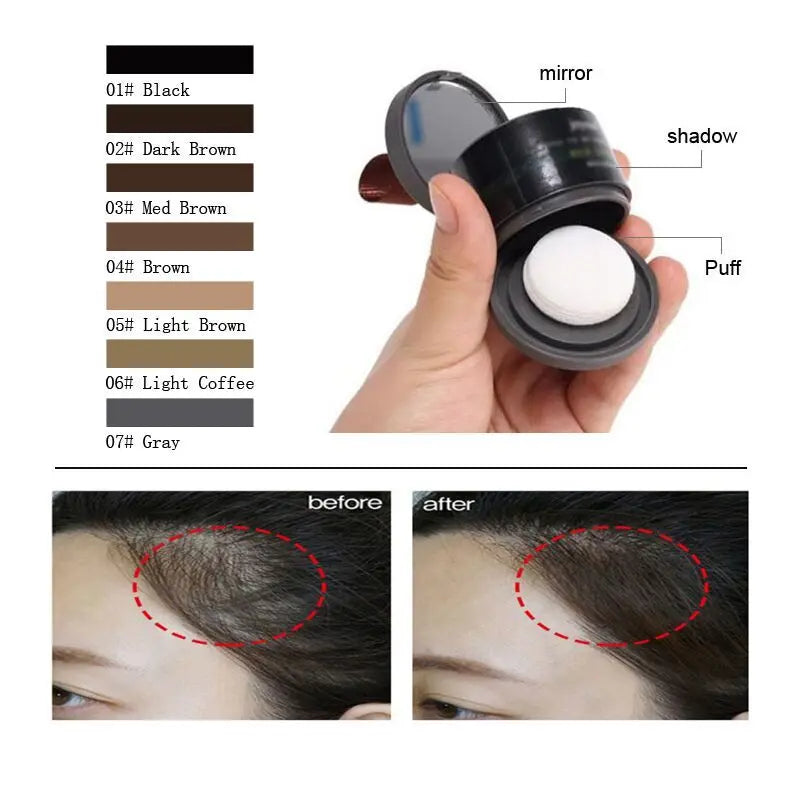 Hairline Powder - Instant Root Touch Up & Thinning Hair Concealer