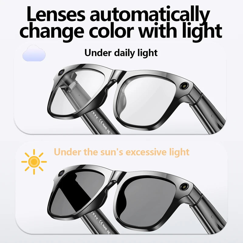 AI Smart Glasses - Wearable HD Display Tech Eyewear