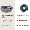 Memory Foam Neck Pillow - Travel Snail Design Support Pillow