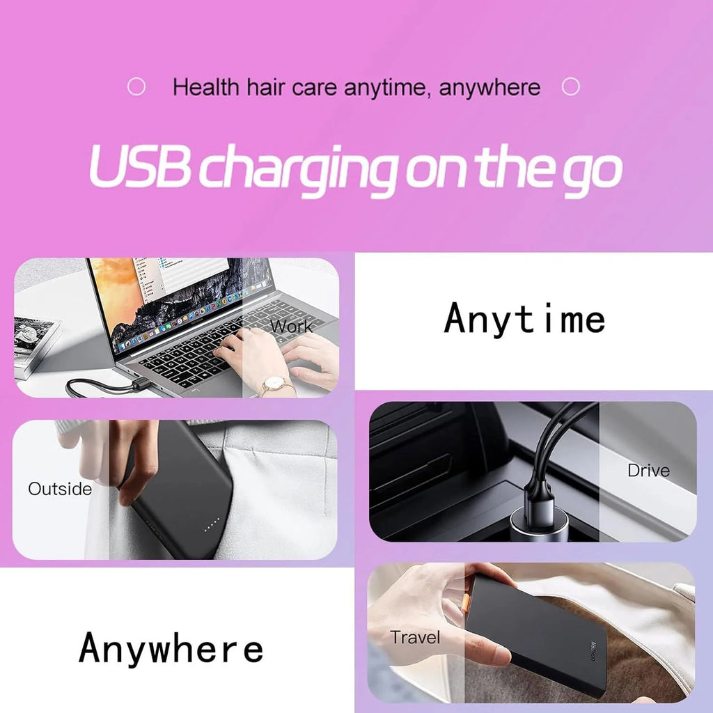 Hair Growth Red Light Cap - LED Therapy for Scalp & Hair