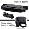 Cooling Car Seat Fan - Portable Backseat Ventilation Fan