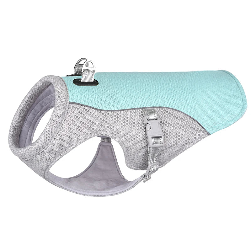 Summer Dog Cooling Vest - Breathable Mesh Pet Cooling Jacket