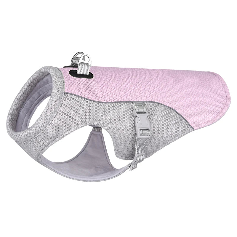Summer Dog Cooling Vest - Breathable Mesh Pet Cooling Jacket